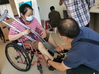 精準服務暖人心——郫都區(qū)殘聯組織開展2022年假肢、矯形器適配取型活動紀實